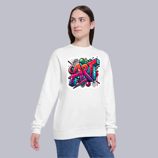 Customizable Unisex Drop Shoulder Sweatshirt