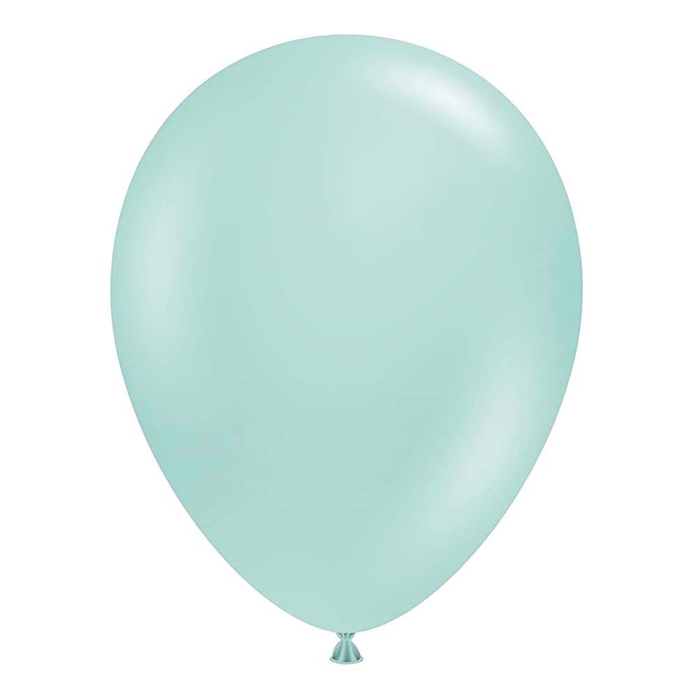 Premium Sea Glass Latex Balloon Cluster (5", 11”, and 17)