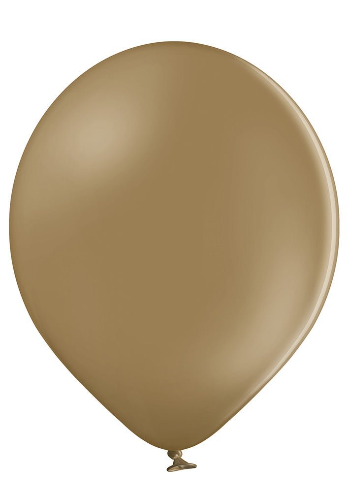 Premium Toasted Almond Latex Balloon Cluster (5", 11” and 17”)